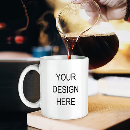 Customized Mugs with Custom Image Text