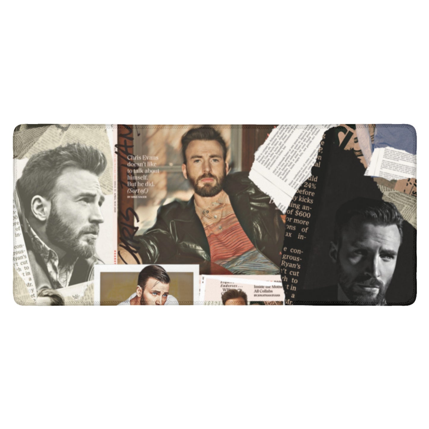 Chris Evans Mouse Pad, Chris Evans Holiday Gifts, Chris Evans Merchandise