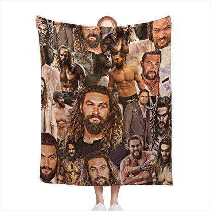 Jason Momoa Blanket, Jason Momoa Holiday Gifts, Jason Momoa Art Merch