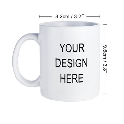 Customized Mugs with Custom Image Text