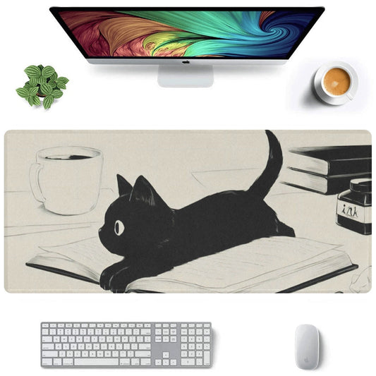 Cat Home Life Mouse Mat, Extra Large Mousepad, Gaming Mousepad